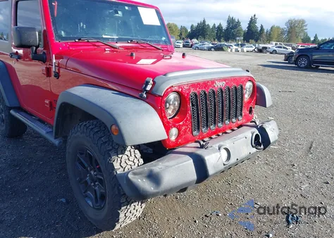 2014 Jeep Wrangler Sport из США, поврежденный, VIN 1C4AJWAG9EL135516